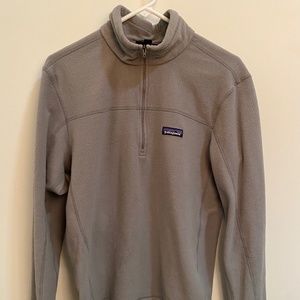Feather Grey Patagonia Fleece Pullover